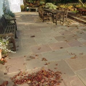 AUTUMN BROWN SANDSTONE PAVING